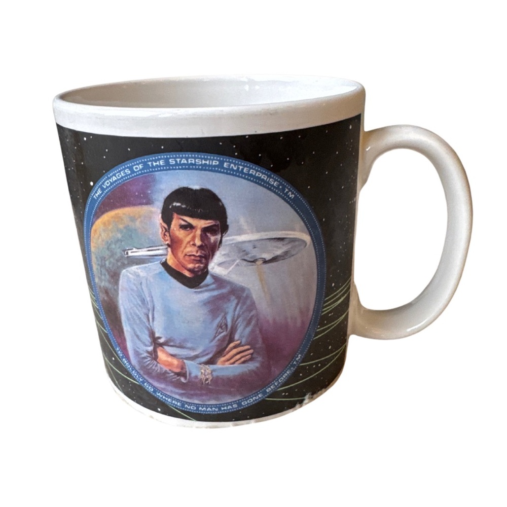 Star Trek Mr. Spock Hamilton Collector Mug By Susie Morton